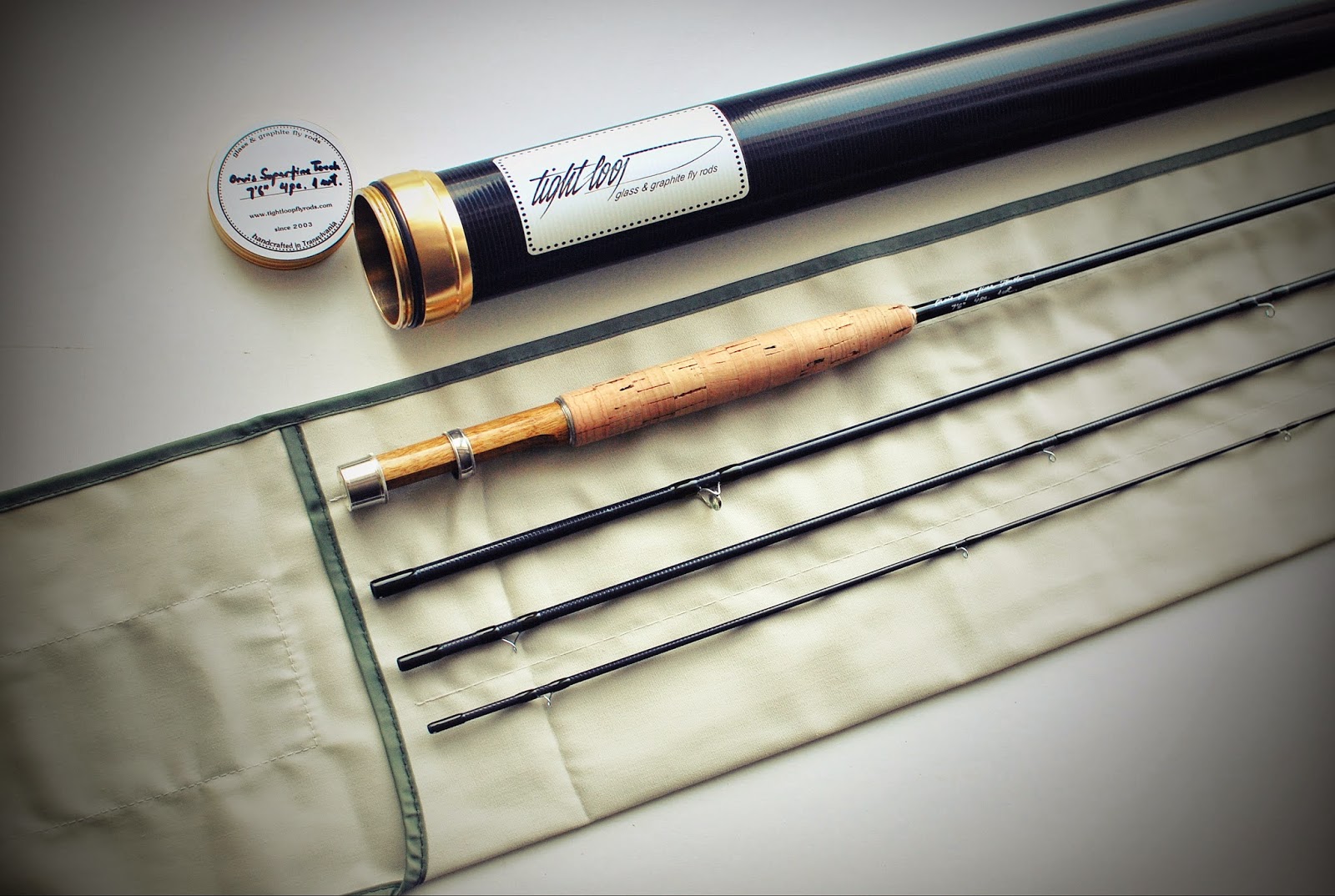 Handcrafted graphite and fiberglass fly rods Orvis Superfine Touch
