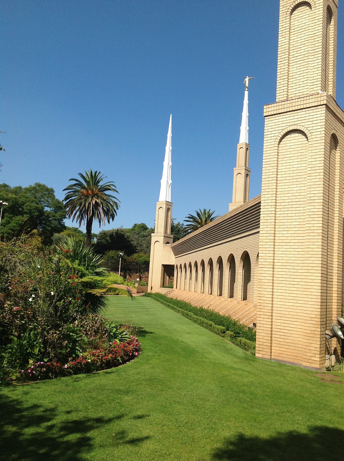 Larsens in South Africa Johannesburg LDS Temple