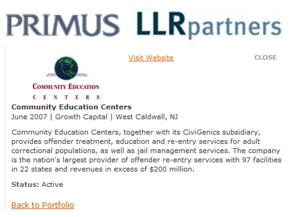 Primus Capital Llc
