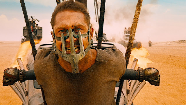 Tom Hardy en una escena de Mad Max: Furia en la Carretera