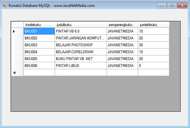 Vb Net Cara Koneksi Database Mysql Jnm Javanet Media Vb Net Cara Koneksi Database Mysql Jnm Javanet Media