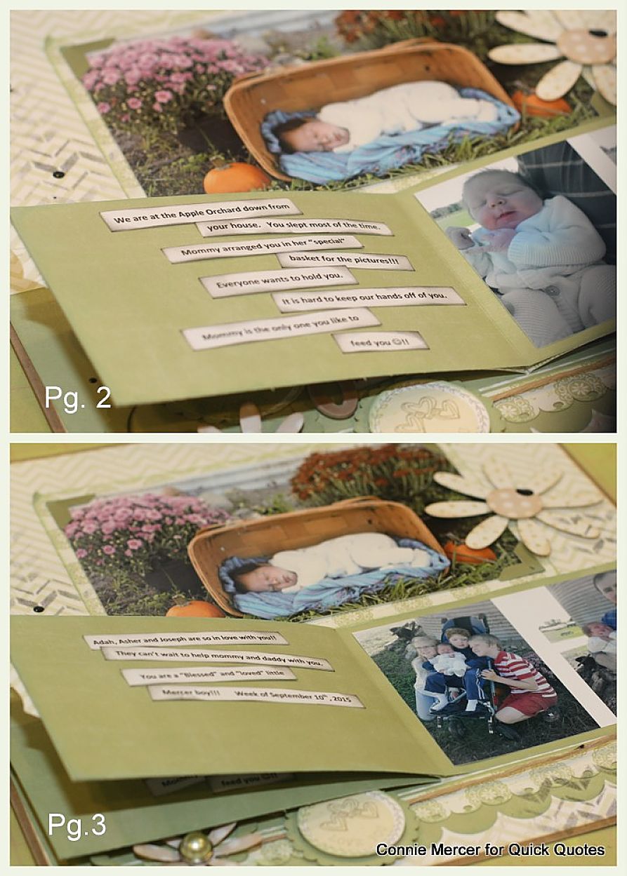 crafty goodies February Club Q Kit with Quick Quotes!