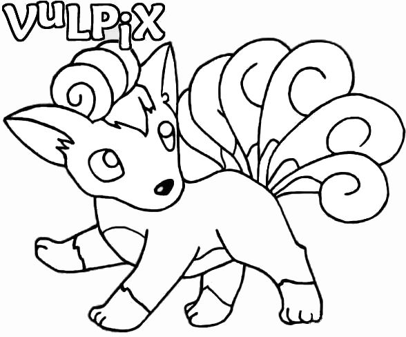 Malvorlage vulpix information