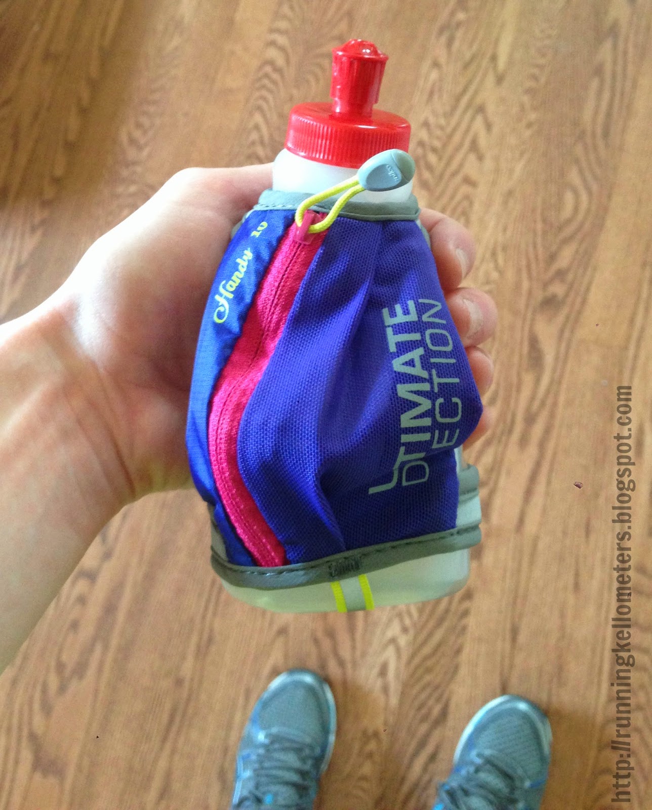 Running Kellometers Ultimate Direction Water Bottle Review