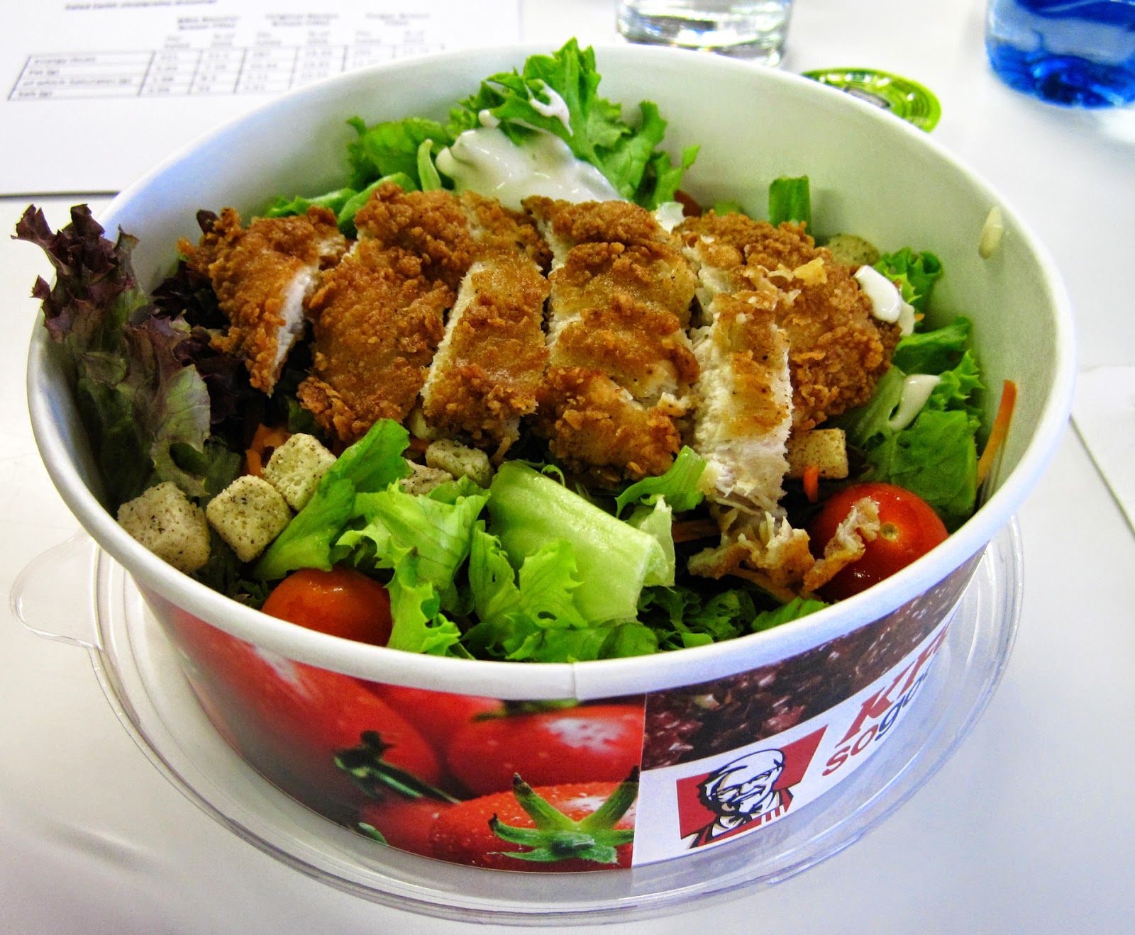 Does KFC sell salads?