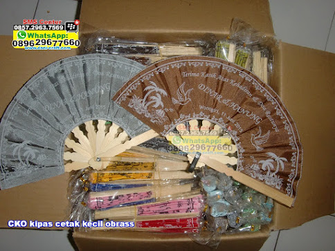 kipas cetak kecil obrass grosir
