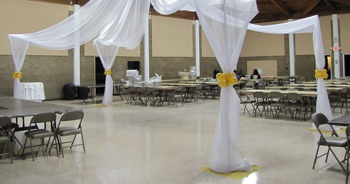 Party People Event Decorating Company Gold and White Birthday