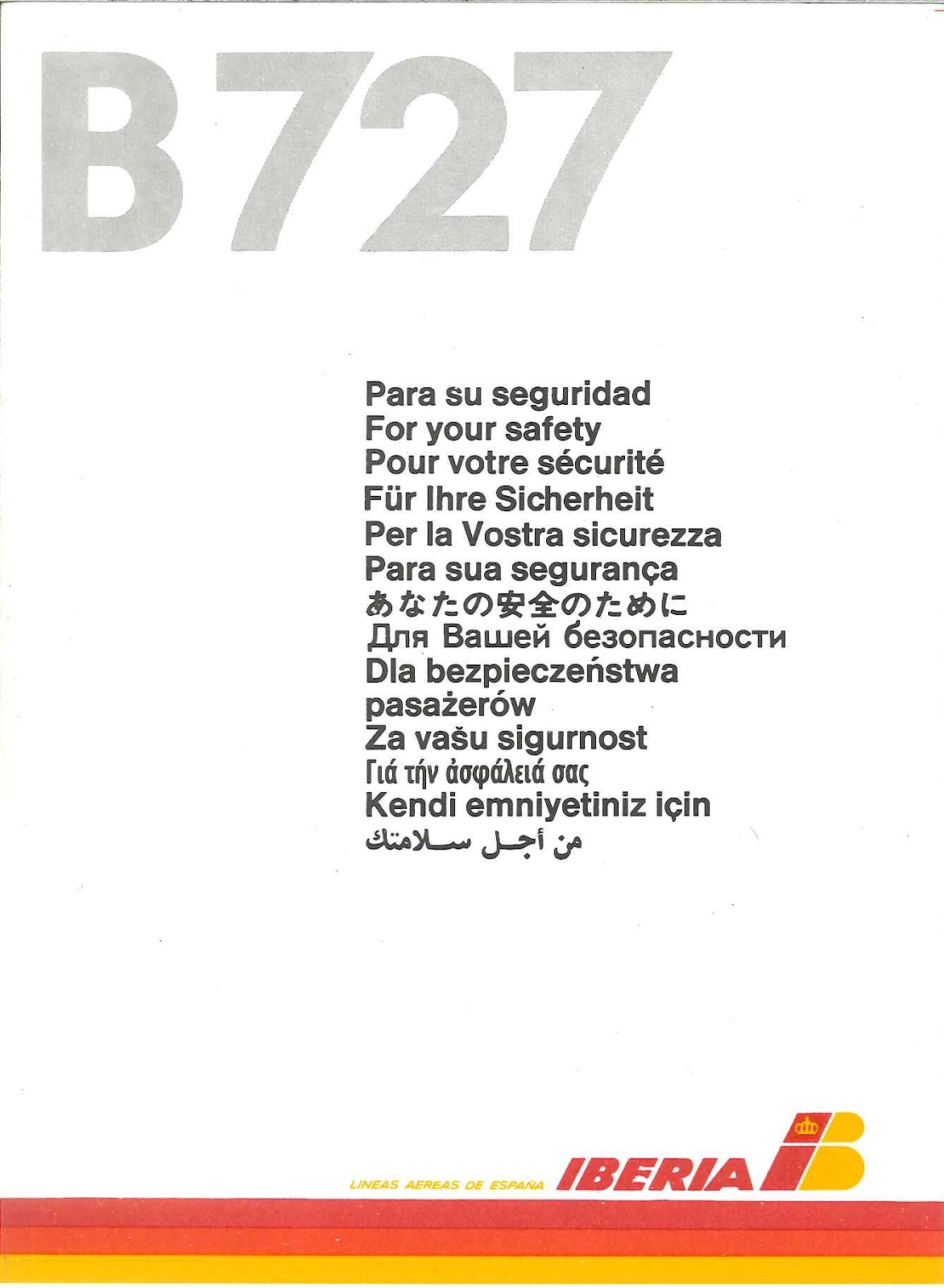 Airline Treasures Iberia