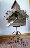 Rustic birdhouse