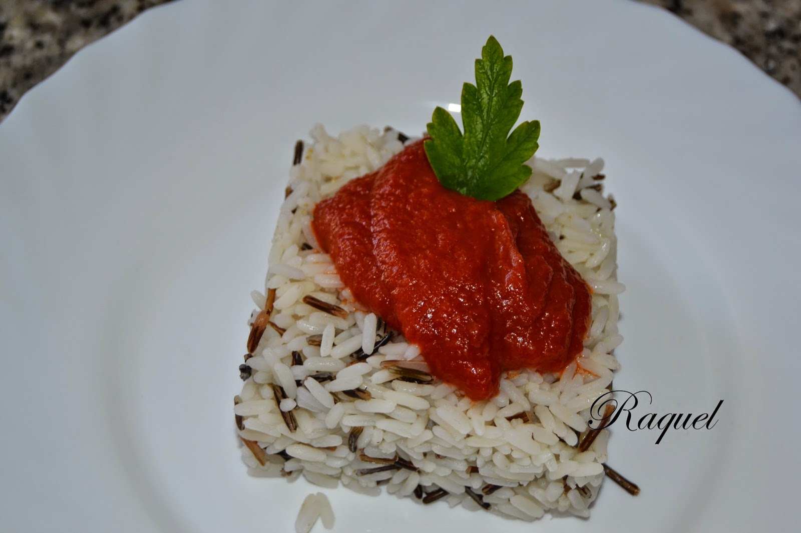 Arroz Salvaje Con Tomate Casero