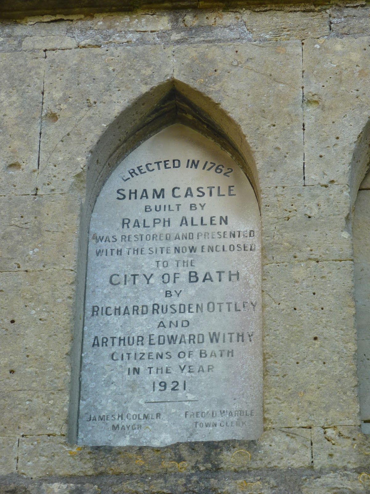 Bath Sham Castle