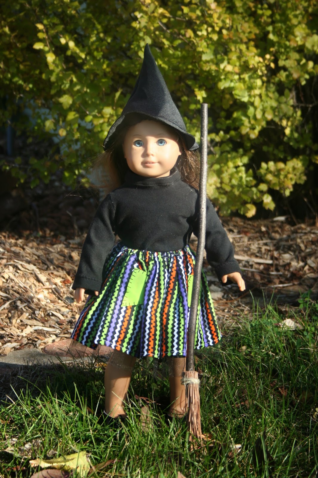Arts and Crafts for your American Girl Doll Witch costume for American