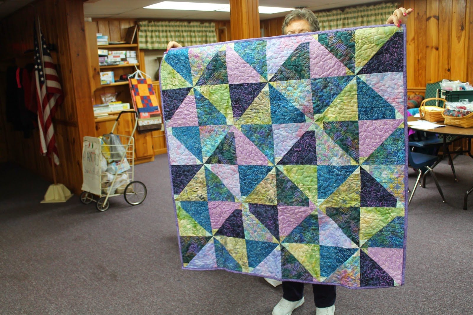 Pieceful Mountain Quilters Show and Tell March 26, 2015