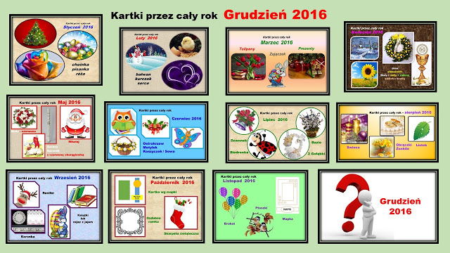 kartki przez cały rok-grudzień