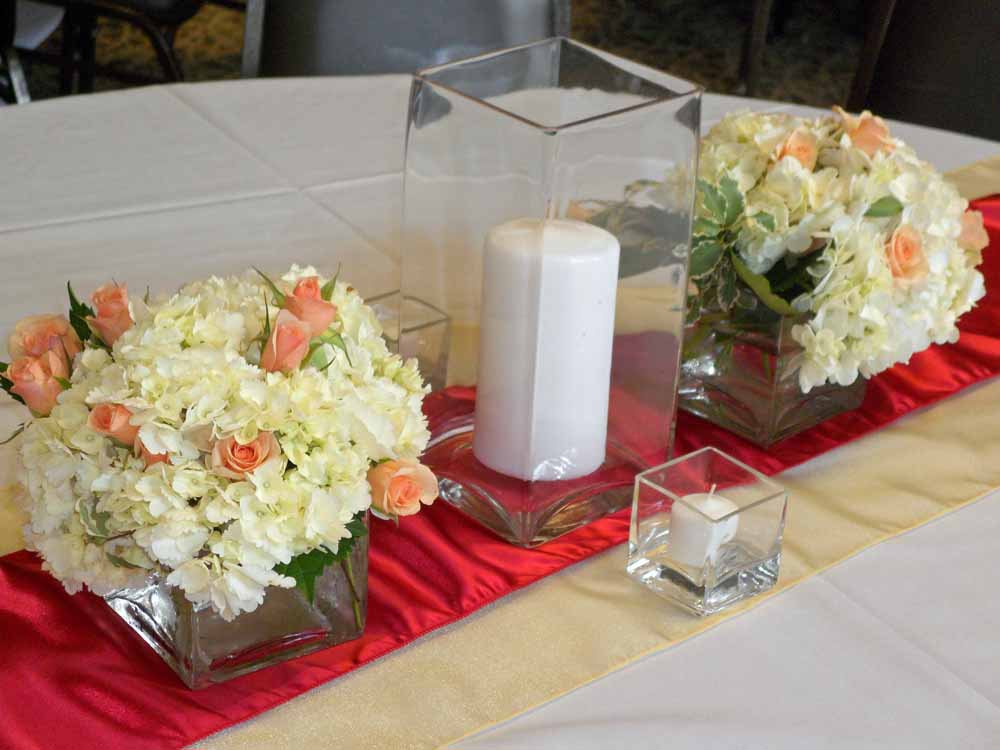 Elite Events Rental Local Wedding Red And Yellow At Windsor Stables