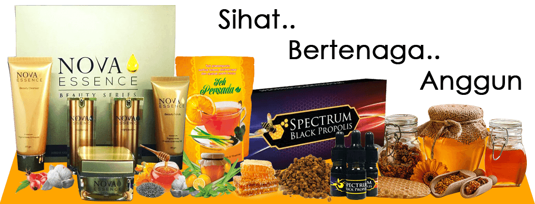 NOVABABYLON SDN BHD MADU LEBAH KELULUT, TEH KELULUT DAN SPECTRUM BLACK PROPOLIS 