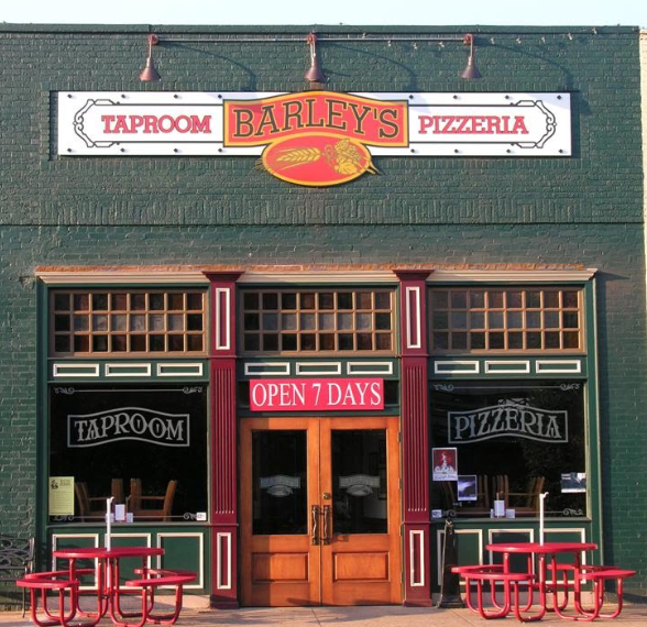 123 Main Street USA Barley's Taproom and Pizzeria Spindale, NC