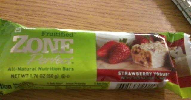 zone perfect bars strawberry yogurt