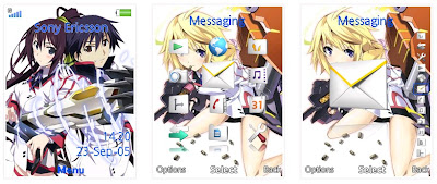 Infinite Stratos SonyEricsson手機主題for Elm/Hazel/Yari/W20﹝240x320﹞