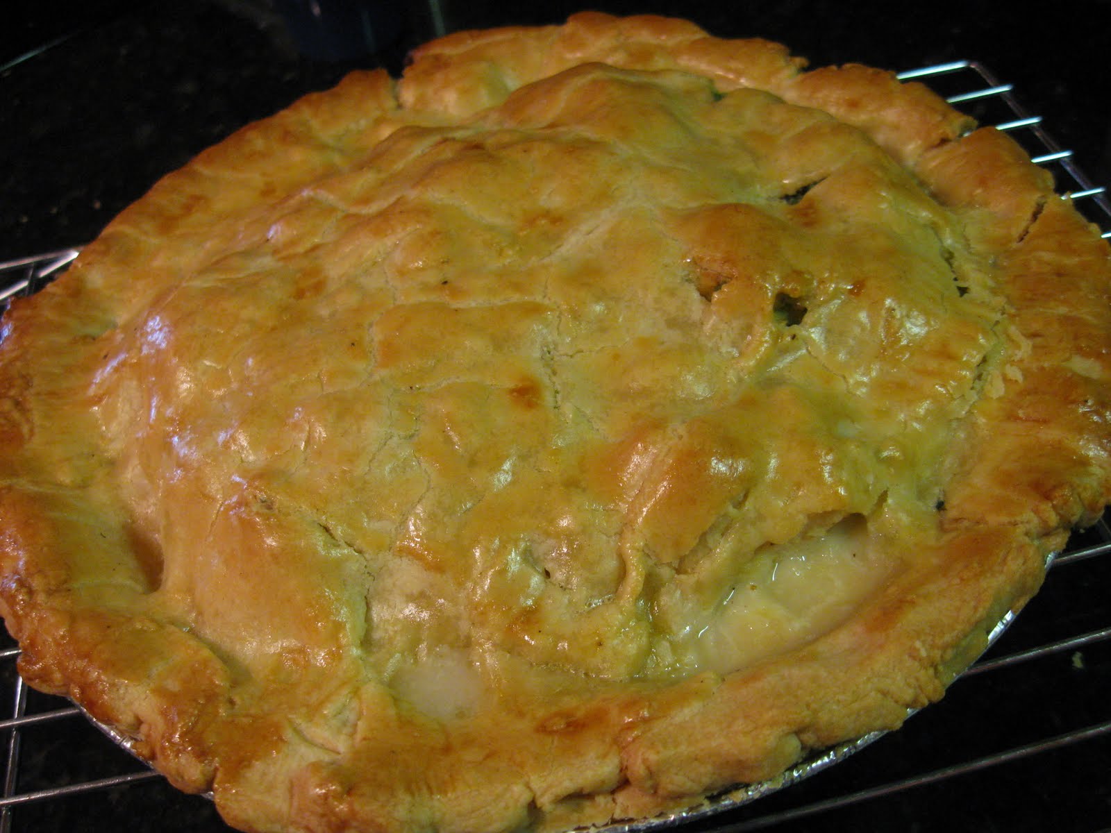 Carpe Cibus Chicken, Leek and Parsley Pie