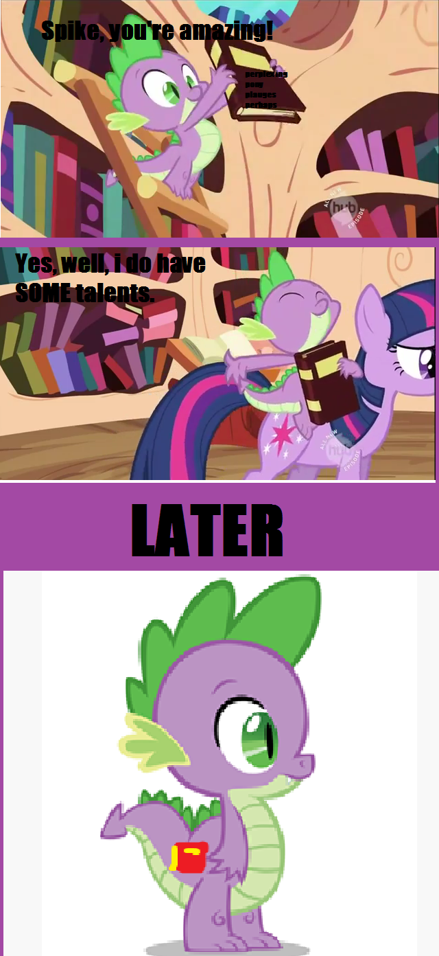 spike cutie mark