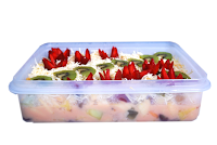 salad buah redberry kuliner
