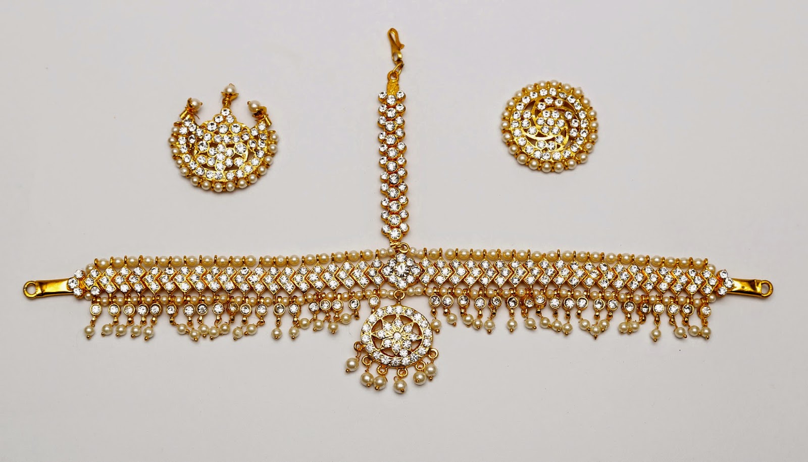 INDIAN CLASSICAL DANCE NEEDS Bharatanatyam Ornaments Variety of Head Sets