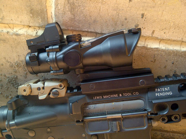 REPLICA TRIJICON ACOG/Doc Sight COMBO (DUAL SIGHT) Airsoft Guns