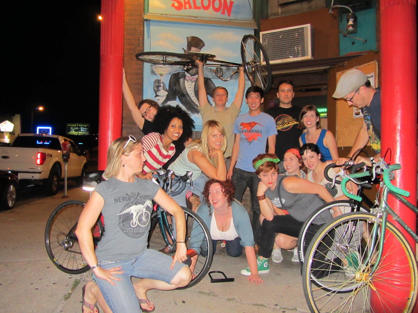 A Lady Reveals Nothing A Goodbye Kady Bicycle Pub Crawl