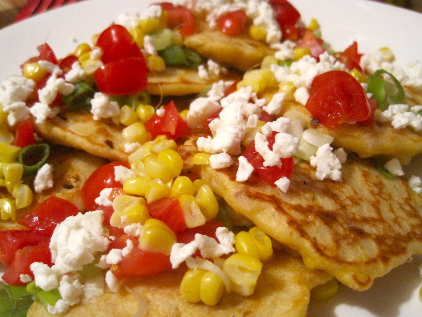 Kvell in the Kitchen Skillet Corn Griddle Cakes