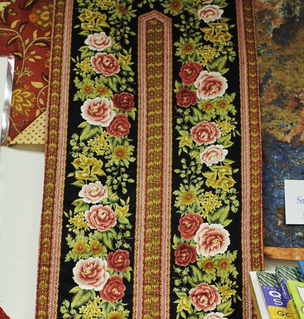 Quilting By The Yard Easy Striped Table Runner Class