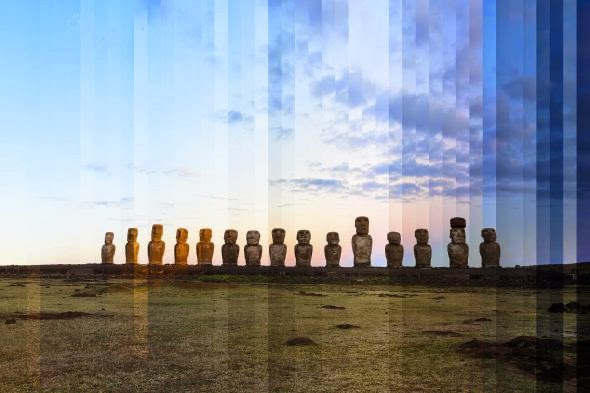 O tempo fatiado com paisagens e monumentos globais na fotografia de Richard Silver Richard Silver fotografia cidades paisagens arquitetura fatias de tempo time sliced