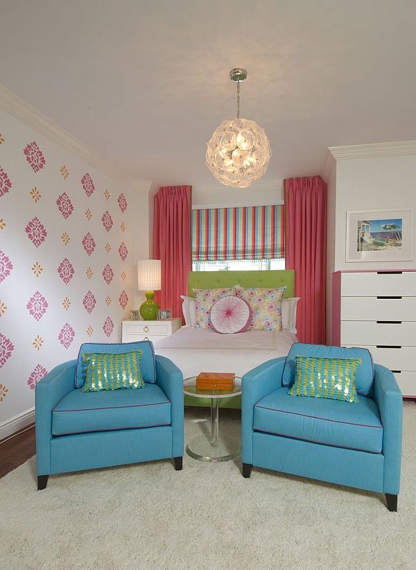 DORMITORIOS EN ROSA Y VERDE | DORMITORIOS CON ESTILO