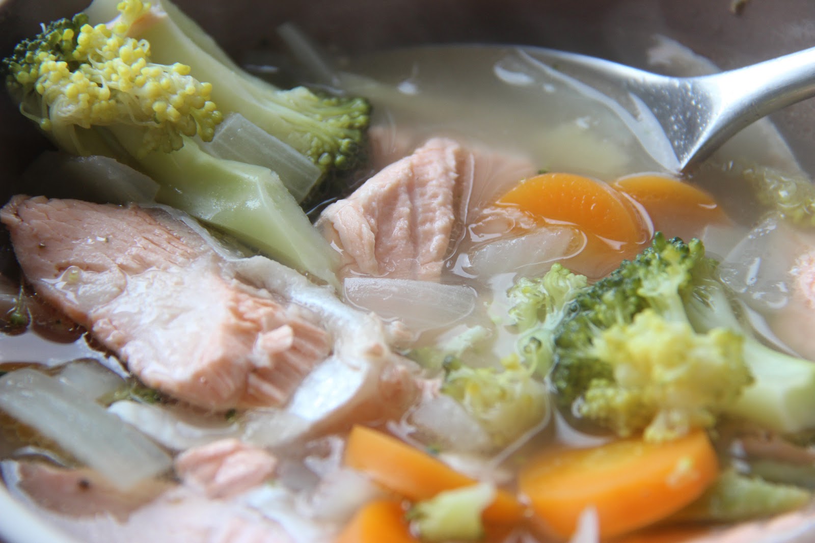 Vietnamese Inspired Salmon Hot Pot