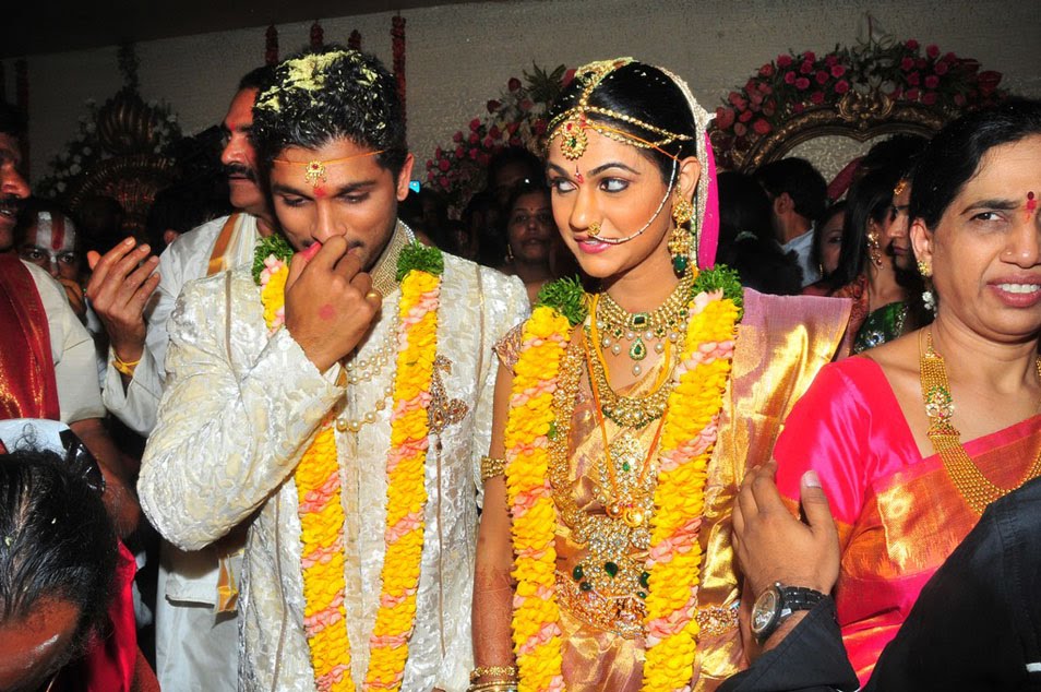 My Hero stylishstar Allu Arjun: Allu Arjun marriage still