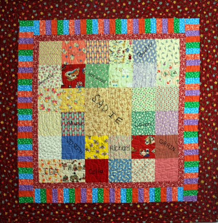 TriCounty Quilt Guild The Name Quilt