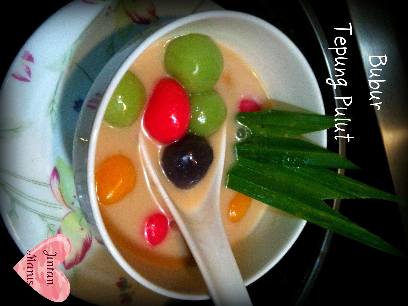 Bubur Tepung Pulut Gentel