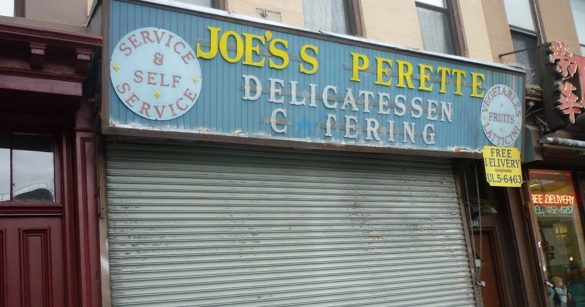 Lost City Joe's Superette Sign Deconstructed