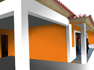 Diário da nossa casa: Pintura exterior (proyecto)