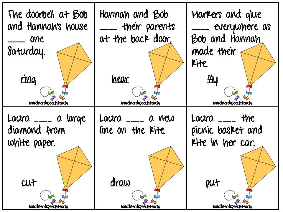 Word Nerd Speech Teach Up, Up and Away!