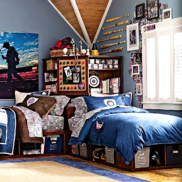 Dormitorios tema béisbol - Ideas para decorar dormitorios