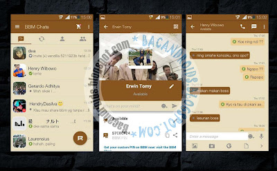 BBM Mod Tema Brownhipster 2.9.0.45