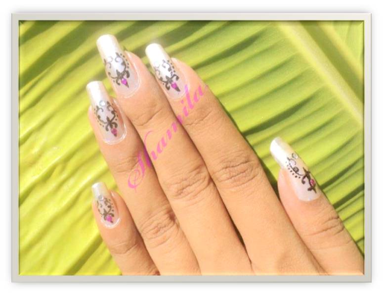 1. Elegant Pink and White Nail Design with Thin Lines - wide 6