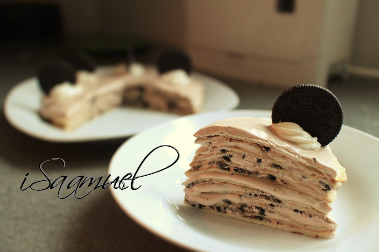 iSaamuel's Recipes Delicious desserts. Nutella & Oreo Mille Crêpe