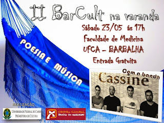 II BarCult - Na Varanda - Campus da UFCA (Medicina) em Barbalha
