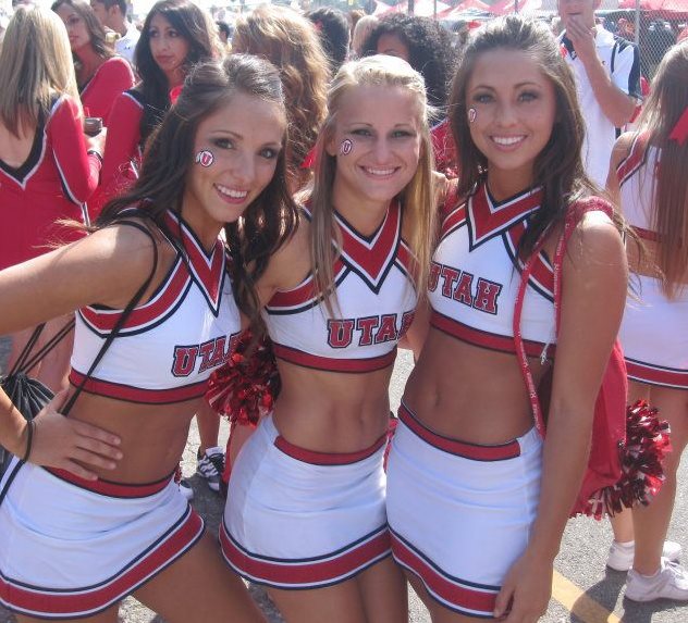 Utah Cheerleaders, 2011-2012 Ute Girls.