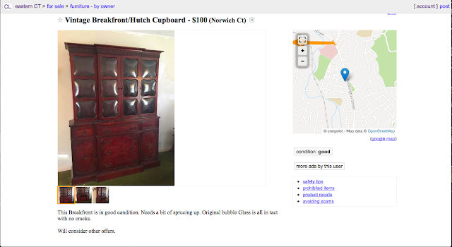Heir and Space: How to Buy Furniture on Craigslist