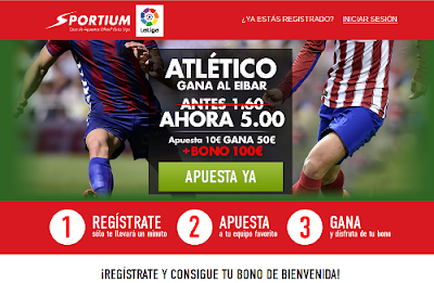 Sportium Super cuota 5 Atletico gana Eibar 19 septiembre Sportium Super cuota 5 Atletico gana Eibar 19 septiembre