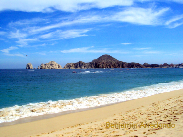 El Bable: Antes y ahora: Playa El Médano, Cabo San Lucas.