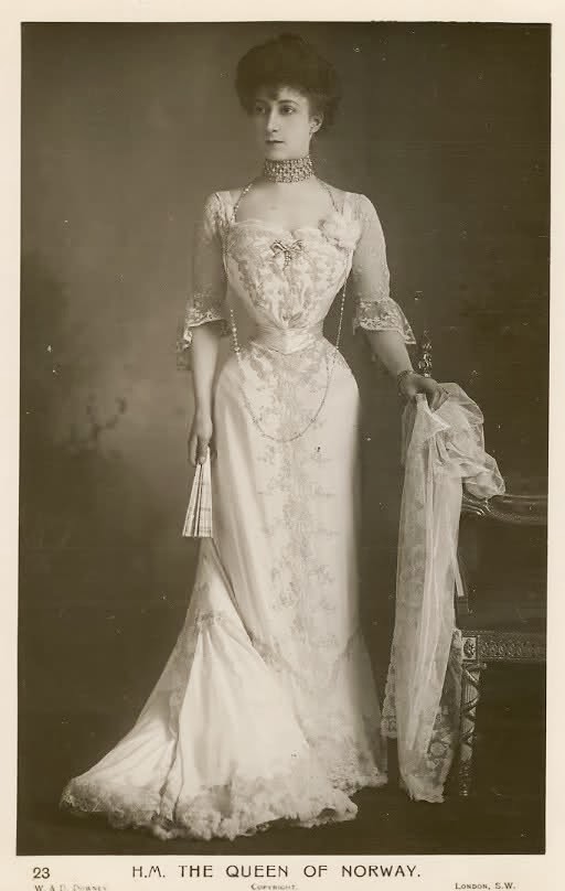 Gods and Foolish Grandeur Queen Maud's dresses